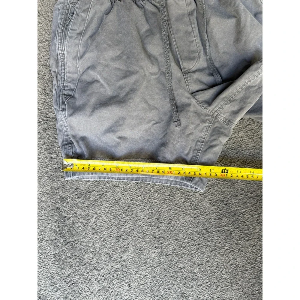 Abercrombie & Fitch Mens Gray Cotton Drawstring Pull On Shorts Size M 128T0223